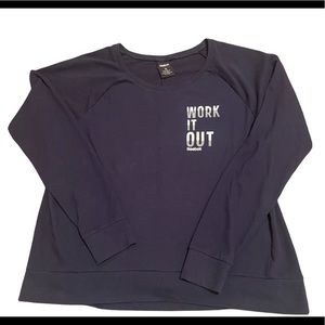 🌸Women’s Reebok BUNDLE XL crew sweatshirt and tee  - XL